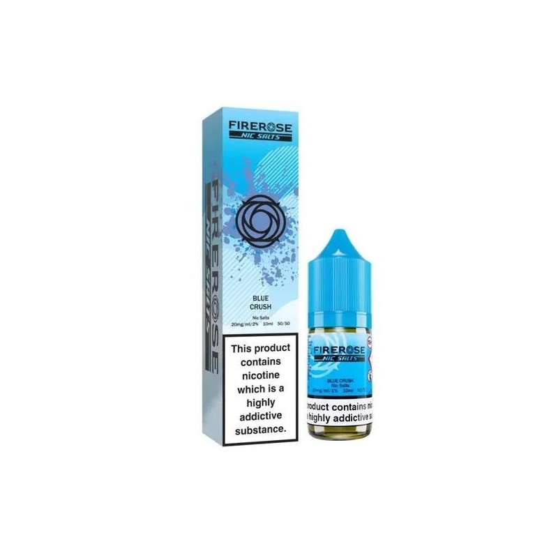Liquid FireRose 5000 Nic Salts 10ml - Blue Crush 20mg | Eliq Vapoteur