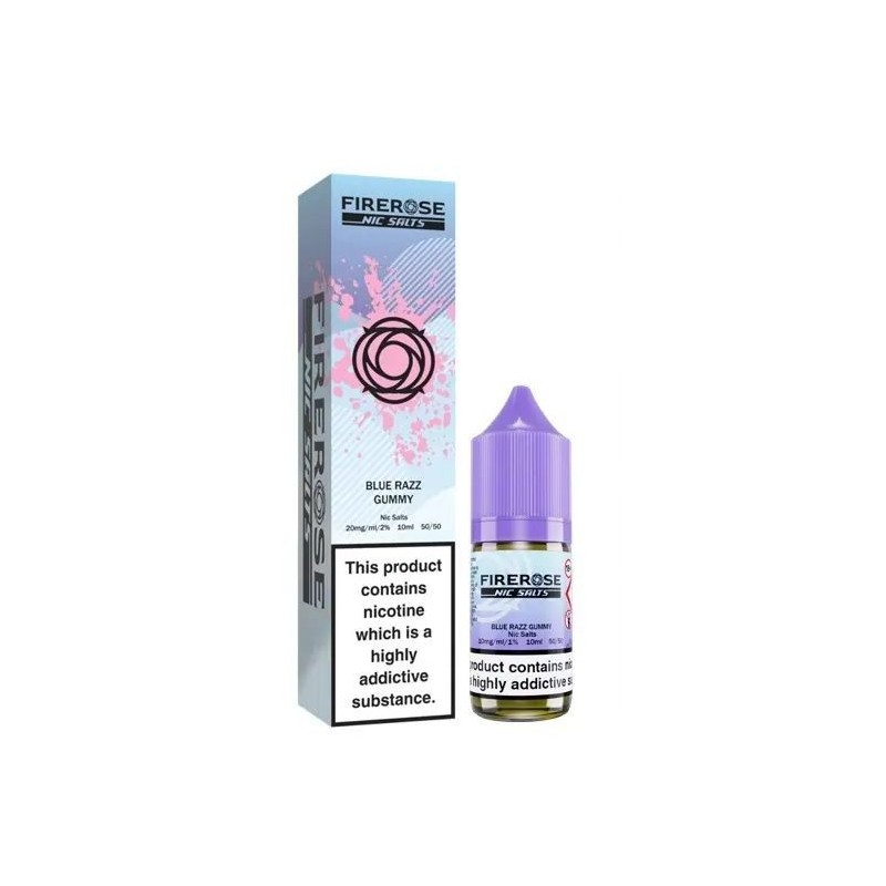 FireRose 5000 Nic Salts 10ml - Blue Razz Gummy 20mg | EliqVapoteur