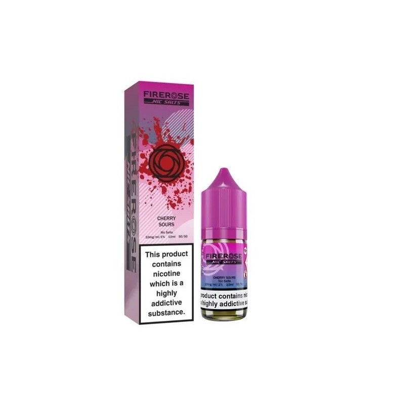 FireRose 5000 Nic Salts 10ml - Cherry Sours 20mg | EliqVapoteur
