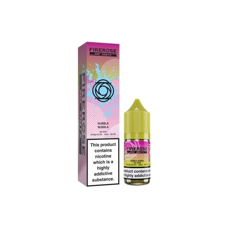 Liquid FireRose 5000 Nic Salts 10ml - Hubbla Bubbla 20mg | Eliq Vapoteur