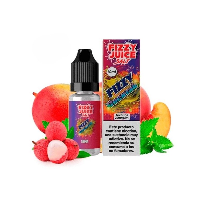 Liquid Fizzy Juice Salts 10ml - Cocktail 20mg | Eliq Vapoteur