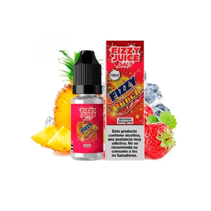 Liquid Fizzy Juice Salts 10ml - Punch 20mg | Eliq Vapoteur