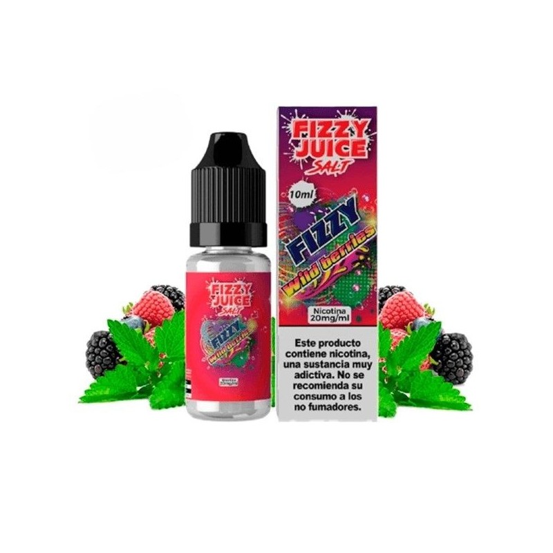 E-liquide Fizzy Juice Salts 10ml - Baies Sauvages 20mg | EliqVapoteur