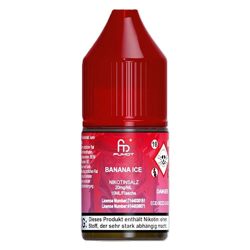 Liquid RandM Tornado 7000 10ml - Banana Ice 20mg | Eliq Vapoteur