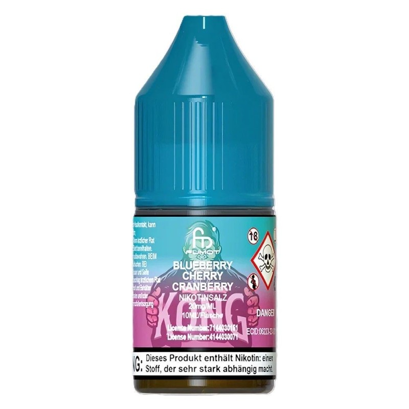 Liquid RandM Tornado 7000 10ml - Blueberry Cherry Cranberry 20mg | Eliq Vapoteur