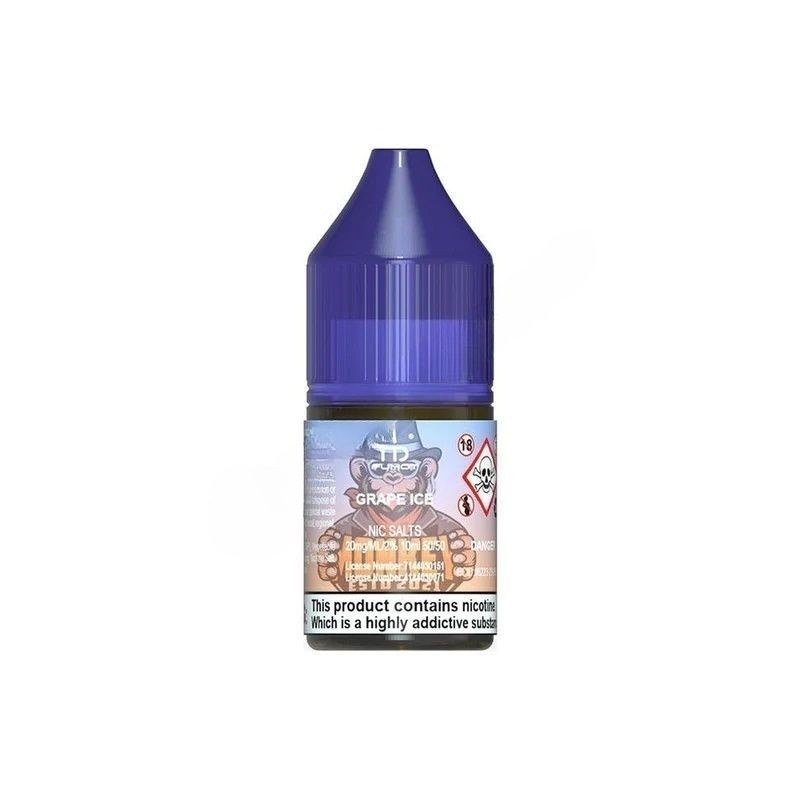 Liquid RandM Tornado 7000 10ml - Grape Ice 20mg | Eliq Vapoteur