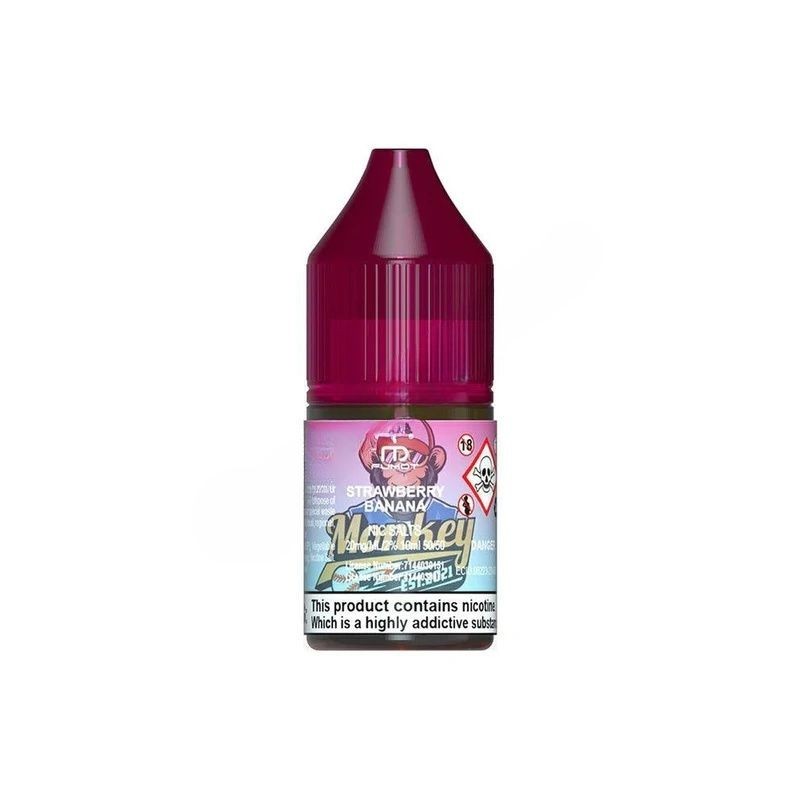 Liquid RandM Tornado 7000 10ml - Strawberry Banana 20mg | Eliq Vapoteur