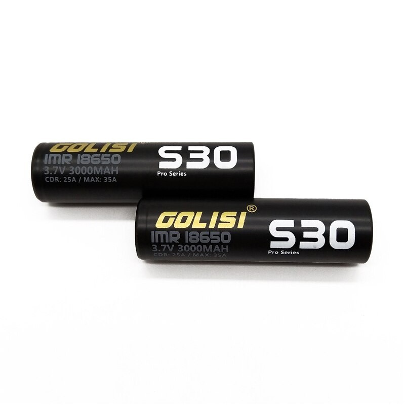 Golisi S30 18650 3000mAh 35A Battery | Eliq Vapoteur