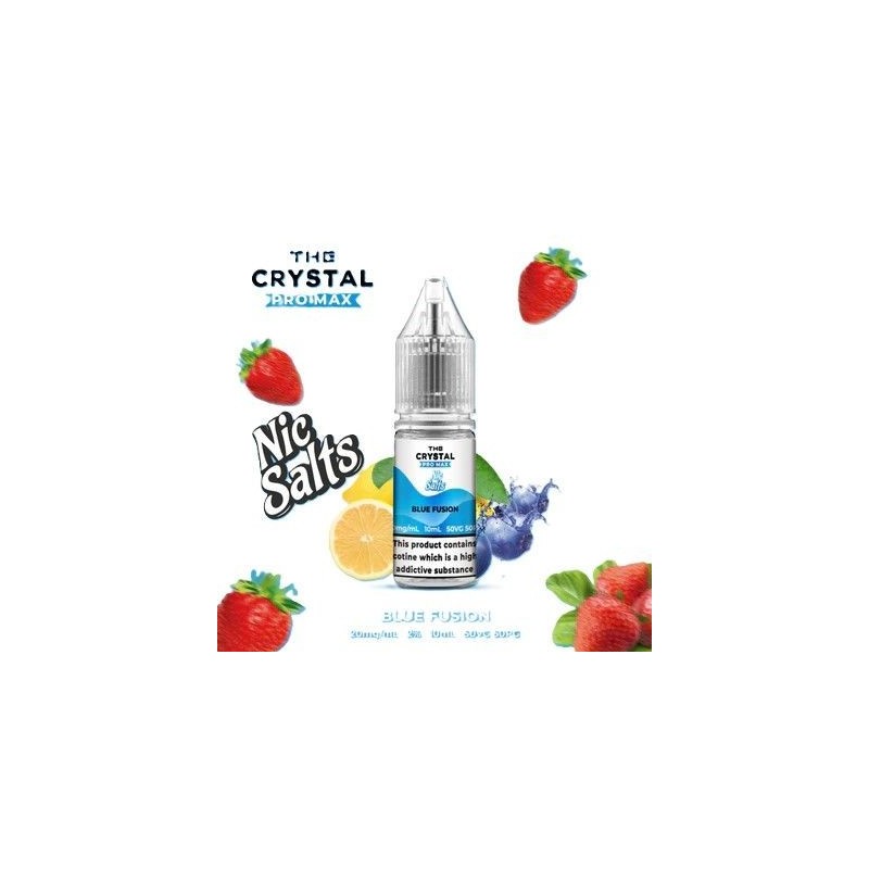Liquid Crystal Promax Salt 10ml - Blue Fusion 20mg | Eliq Vapoteur