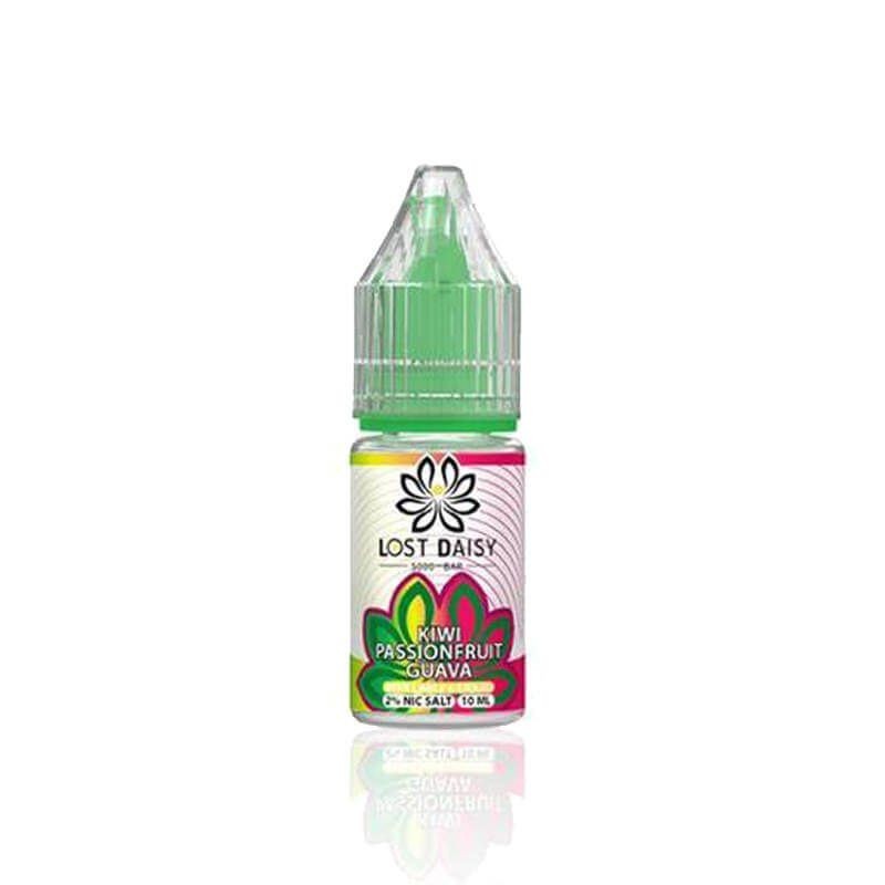 Liquid Lost Daisy Nic Salts 10ml - Kiwi Passionfruit Guava 20mg | Eliq Vapoteur