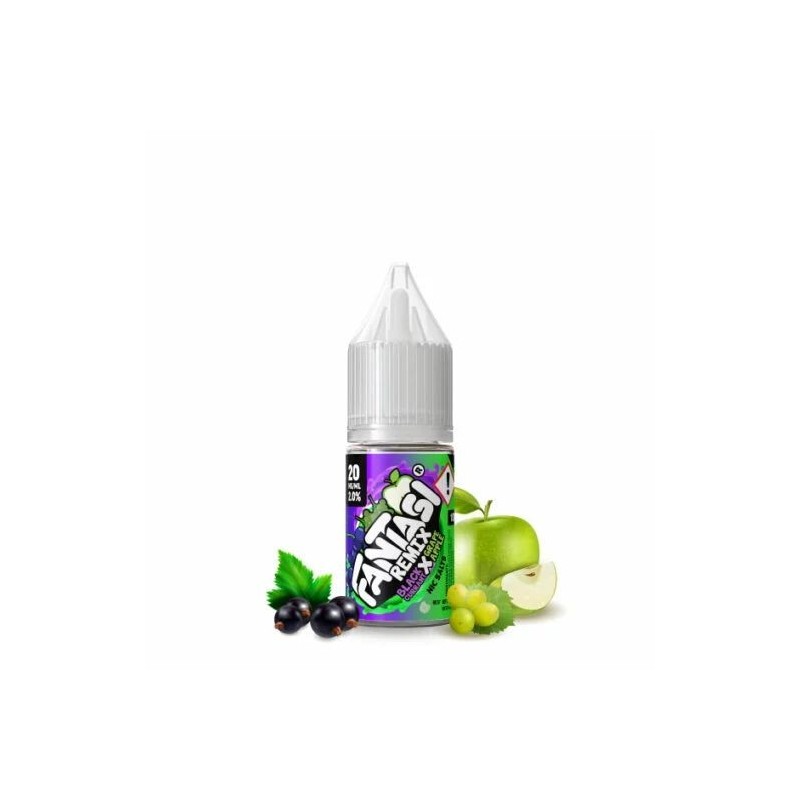 Liquid Fantasi Nic Salts 10ml - Cassis X Pomme Raisin 20mg | Eliq Vapoteur