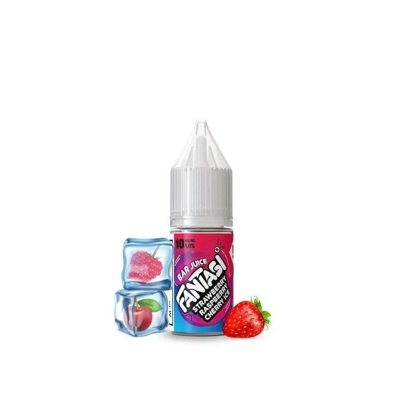 Liquid Fantasi Nic Salts 10ml - Fraise Framboise & Cerise Glacée 20mg | Eliq Vapoteur
