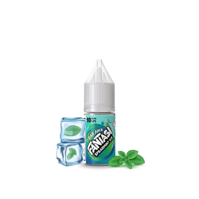 Liquid Fantasi Nic Salts 10ml - Menthe Glaciale 20mg | Eliq Vapoteur