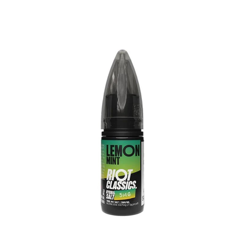 Liquid Riot Squad 10ml - Citron Menthe 20mg | Eliq Vapoteur