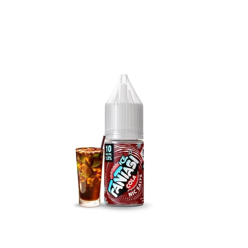 Liquid Fantasi Nic Salts 10ml – Cola Ice 20mg | Eliq Vapoteur