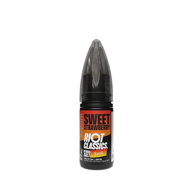 Liquid Riot Squad 10ml - Fraise Sucrée 20mg | Eliq Vapoteur