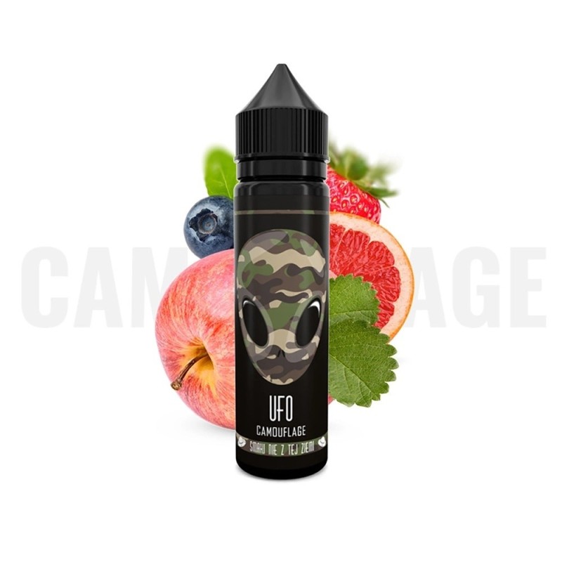 Longfill UFO 10/60ml - Camouflage (A25) | Eliq Vapoteur