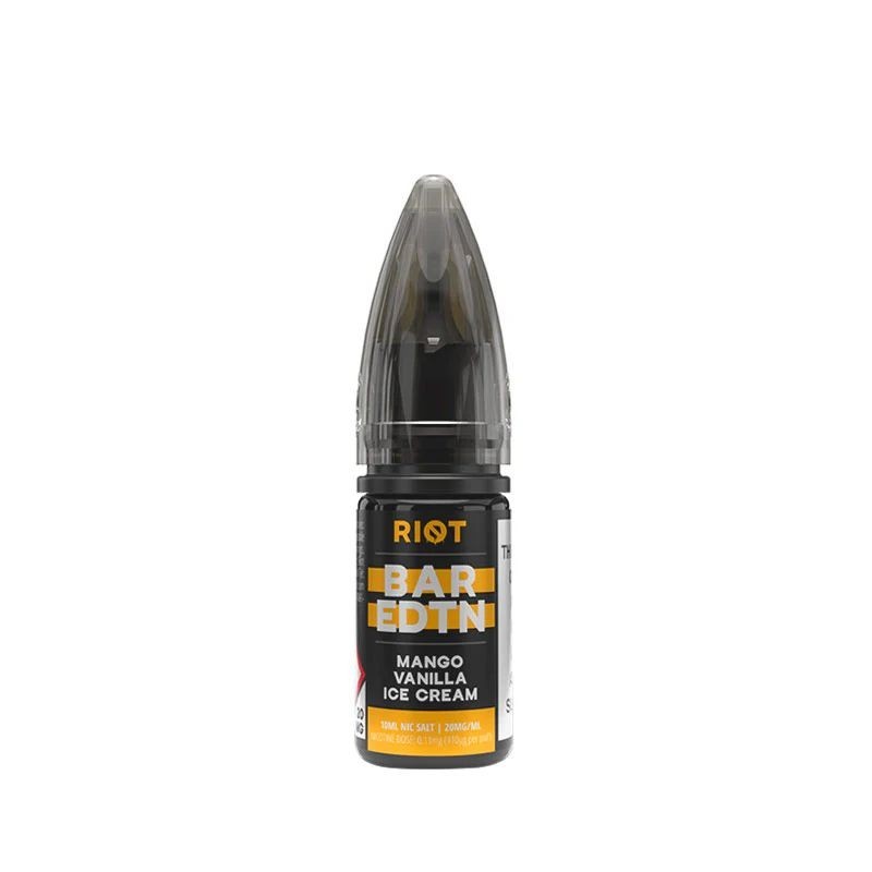Liquid Riot Squad BAR EDTN 10ml - Mango Vanilla Ice Cream 20mg | Eliq Vapoteur