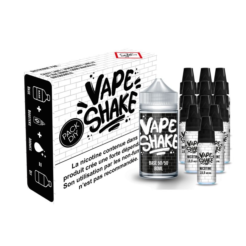 Vape Shake Pack Diy - 12MG 50/50 200ML | Eliq Vapoteur
