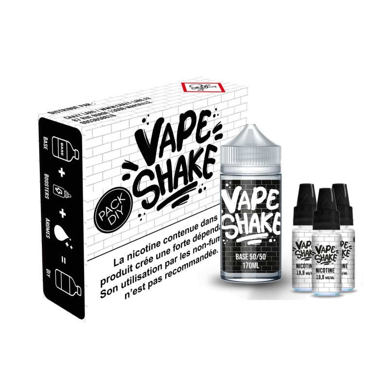 Vape Shake Pack Diy - 3MG 50/50 200ML | Eliq Vapoteur