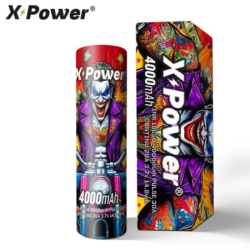 X Power 18650 4000mAh Battery | Eliq Vapoteur