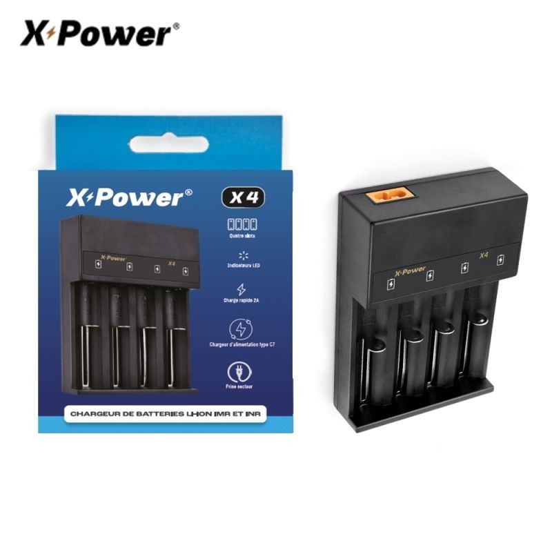 Ładowarka - Chargeur X4 X Power | Eliq Vapoteur