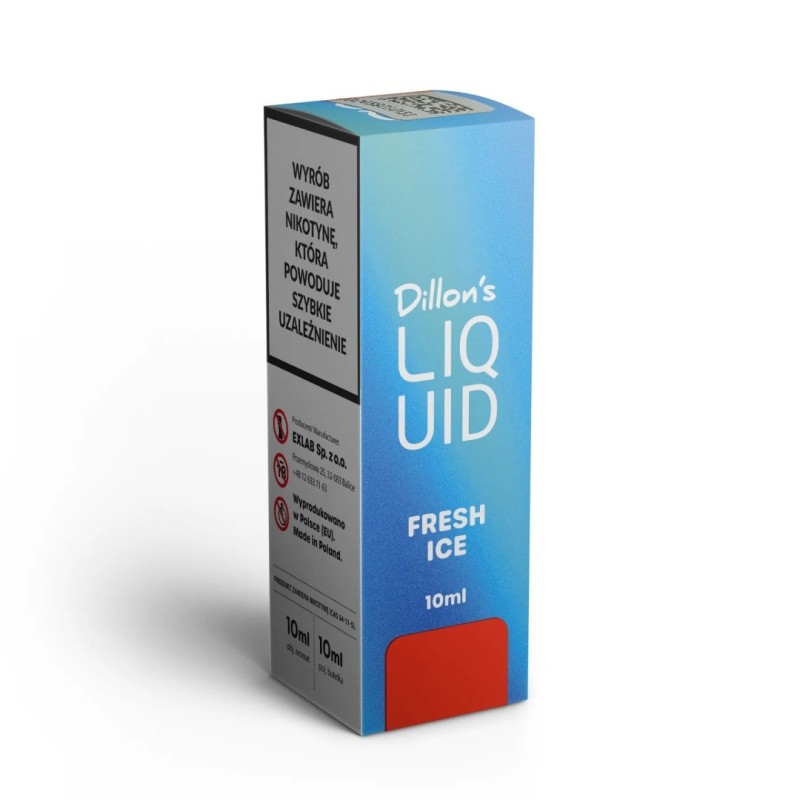 Dillon's E-liquid 10ml - Fresh Ice 6mg | EliqVapoteur