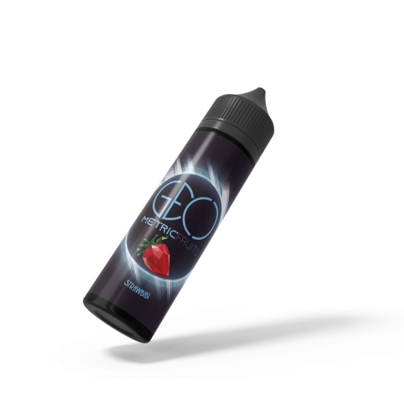 Longfill Geometric Fruits - Strawbibi 10/60 | Eliq Vapoteur