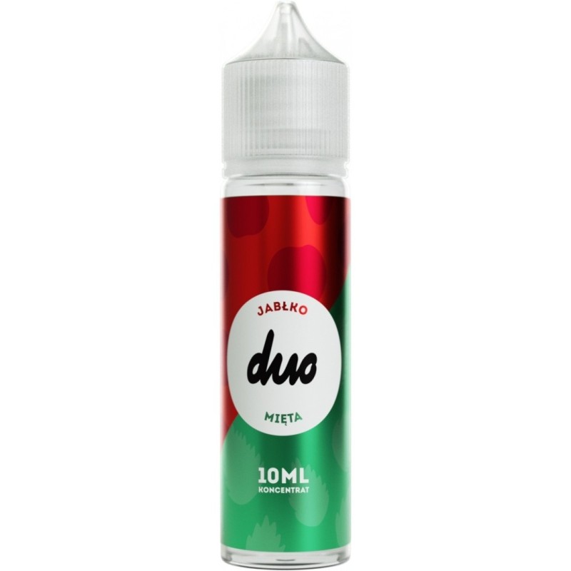 Longfill DUO koncentrat 10/60ml - Jabłko Mięta | Eliq Vapoteur