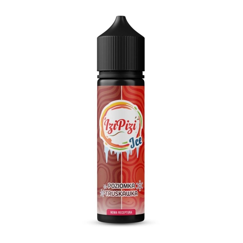 Longfill IZI PIZI 6/60ml - Poziomka Truskawka ICE (A25) | Eliq Vapoteur