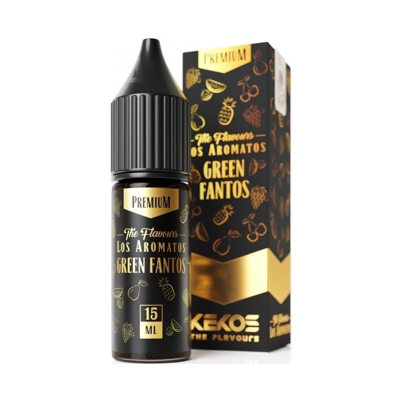 Los Aromatos Premium 15ml - Green Fantos | Eliq Vapoteur