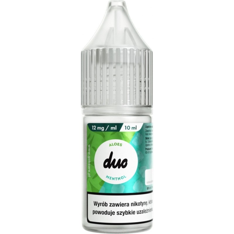 Liquid Duo Nicotine 10ml - Aloe Menthol 12mg | Eliq Vapoteur