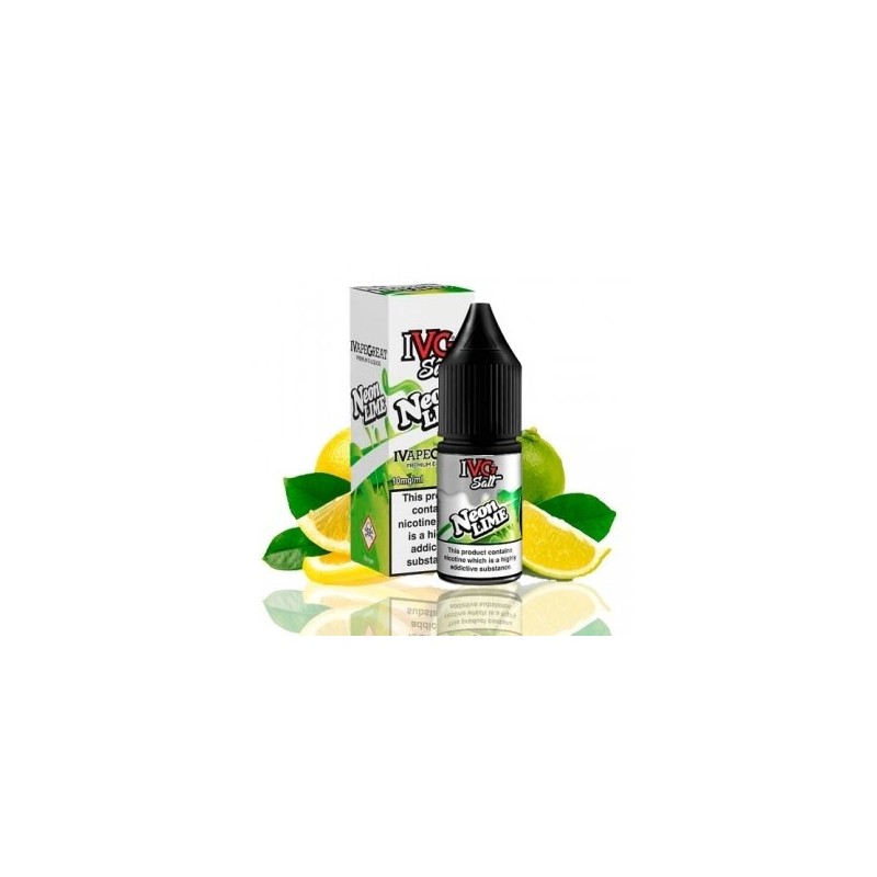 E-liquide IVG Salt 20mg/ml - Neon Lime | EliqVapoteur