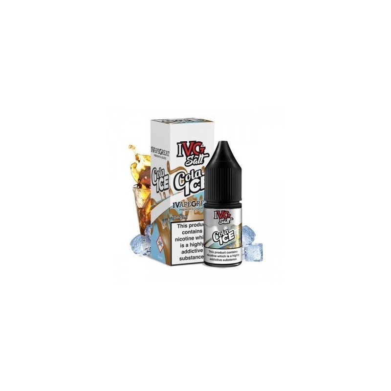 E-liquide IVG Salt 20mg/ml - Cola Ice | EliqVapoteur