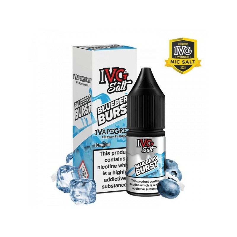 Liquid IVG Sel 20mg/ml - Blueberg Burst (A25) | Eliq Vapoteur