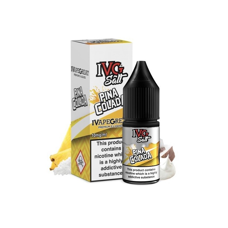 Liquid IVG Salt 20mg/ml - Pina Colada (A25) | Eliq Vapoteur