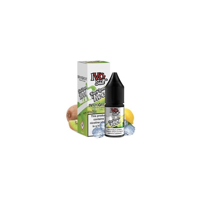 Liquid IVG Salt 20mg/ml - Kiwi Lemon Kool (A25) | Eliq Vapoteur