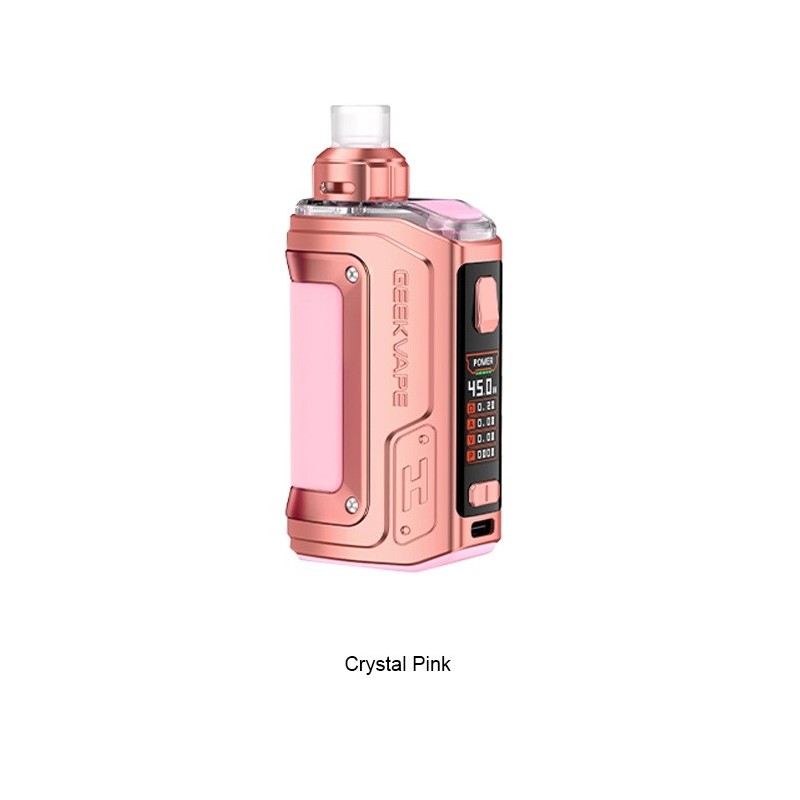 Geekvape H45 Crystal Edition Kit (Aegis Hero 2) | Eliq Vapoteur