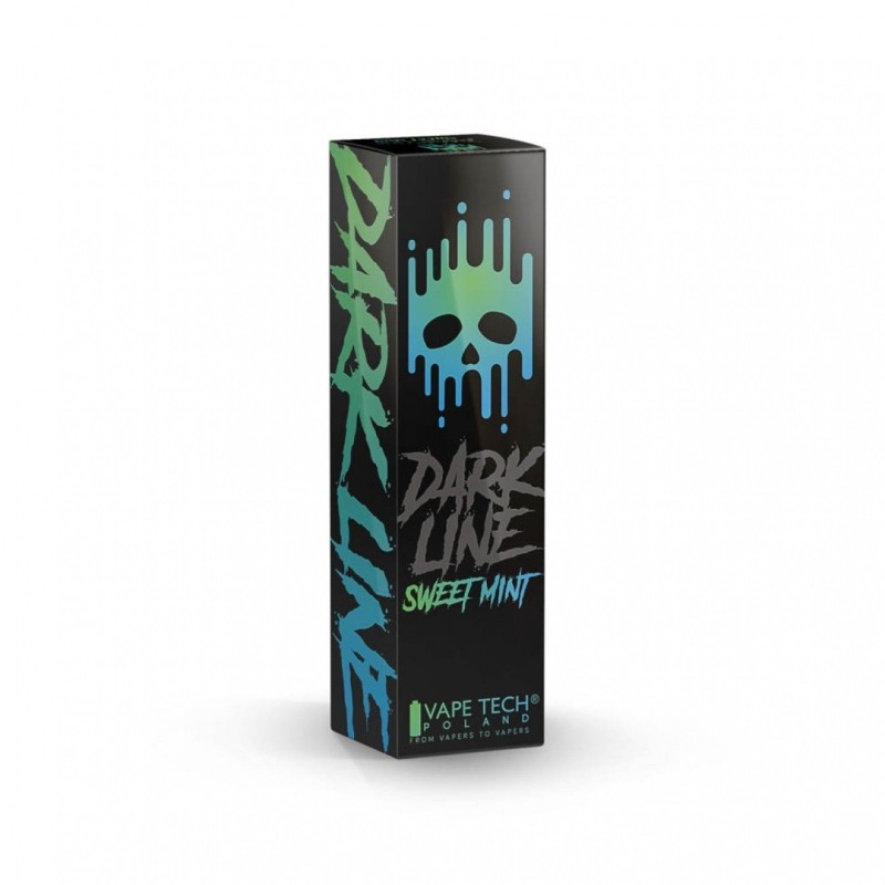 Longfill Dark Line 6/60ml - Menthe Sucrée (A25) | Eliq Vapoteur
