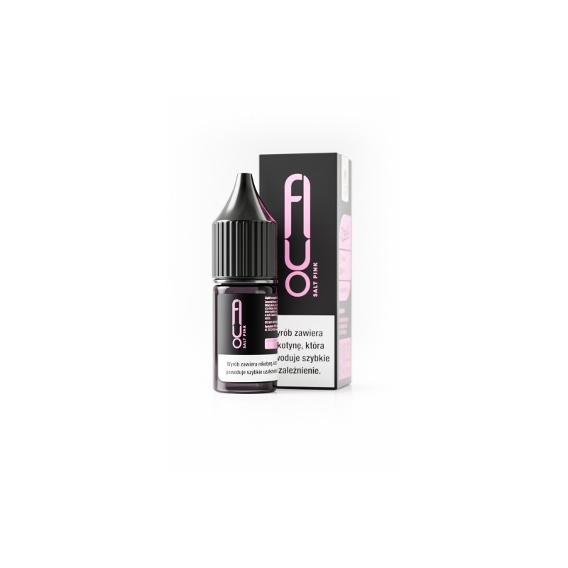 Sel liquide Fluo 10ml 20mg - Rose | Eliq Vapoteur