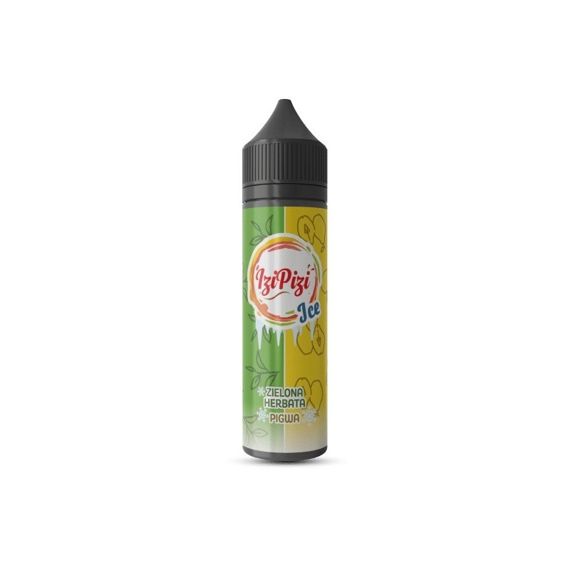 Longfill IZI PIZI 6/60ml - Thé Vert Coing ICE | EliqVapoteur