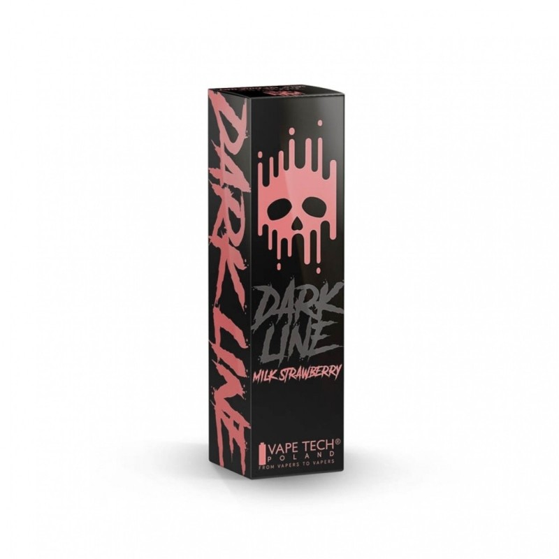 Longfill Dark Line 6/60ml - Milk Strawberry (A25) | Eliq Vapoteur