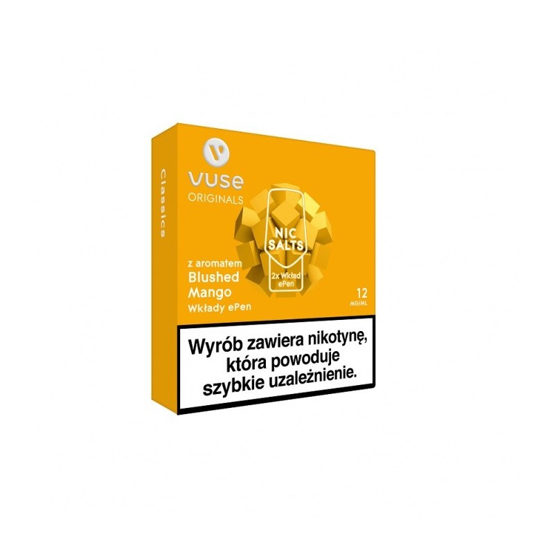 Vuse ePod Blushed Mango 12mg /ml (2 szt.) | Eliq Vapoteur