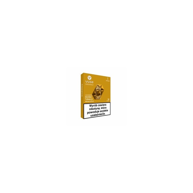 Vuse ePod Golden Tobacco 18mg /ml (1 szt.) | Eliq Vapoteur