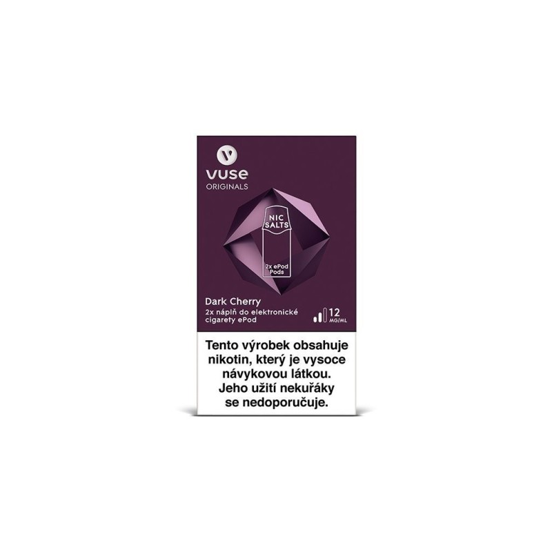 Vuse ePod Dark Cherry 12mg /ml (1 szt.) | Eliq Vapoteur