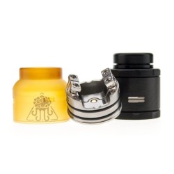 Atomizer TMF RDA V2 Damn Vape x The Mind Flayer - Matte Black | Eliq Vapoteur