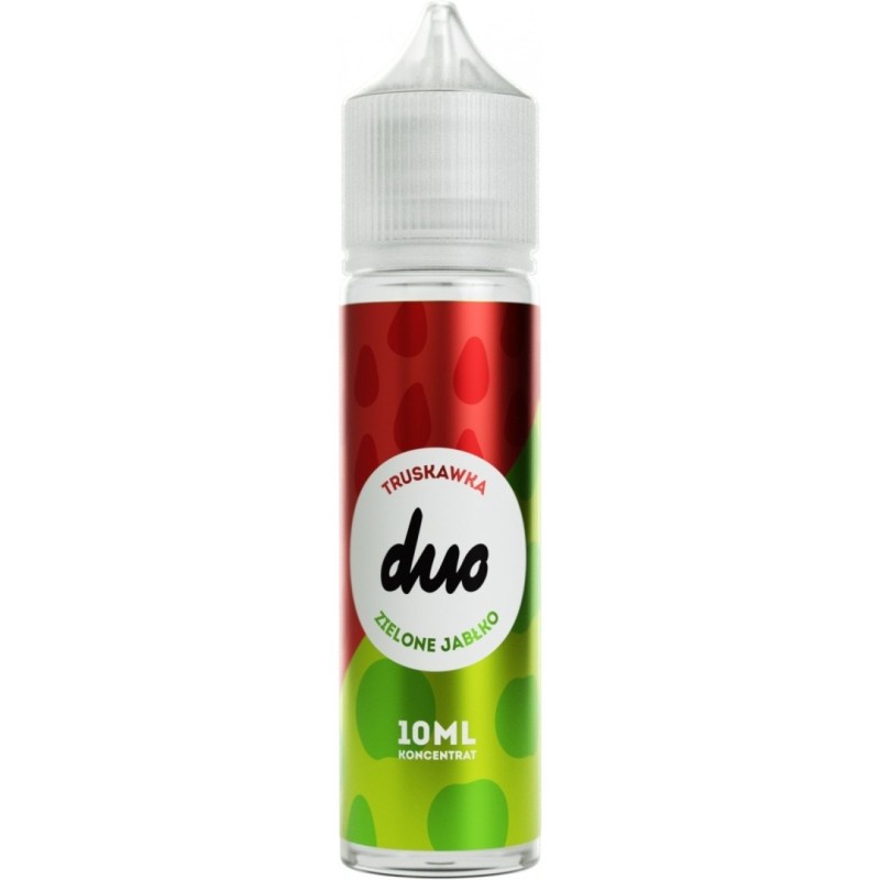 Longfill DUO koncentrat 10/60ml - Truskawka Zielone Jabłko | Eliq Vapoteur