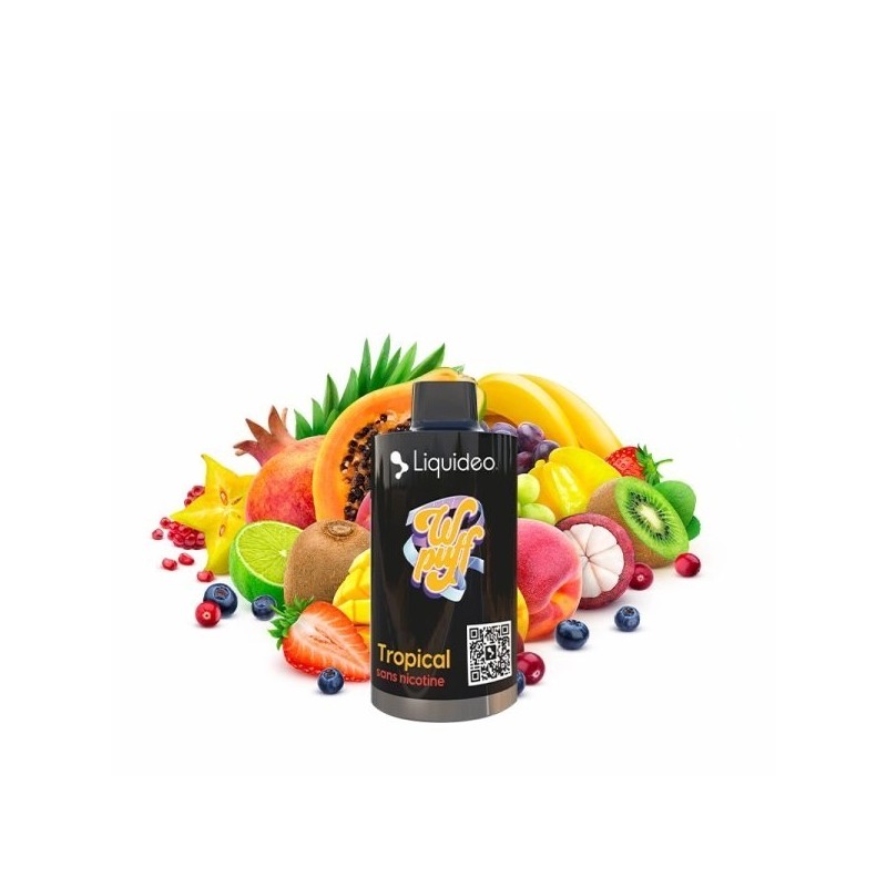 Wkład Wpuff by Liquidéo 12ml - Tropical 0mg | Eliq Vapoteur