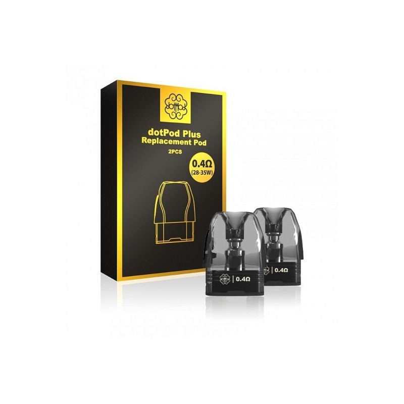 Kartridż Dotmod - Wkład dotPod Plus 2ml 0.4 OHM | Eliq Vapoteur