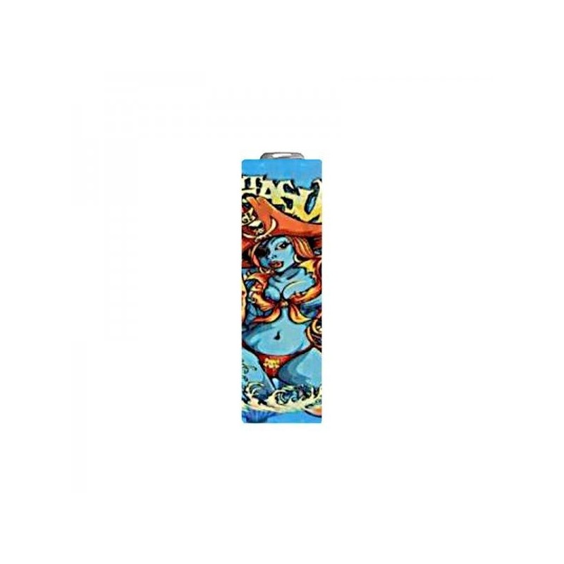 T-shirt - Pirate Girl - Thermorétractable pour batterie 18650 | Eliq Vapoteur